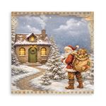 Blocco da 22 carte Scrap Single Face Silent Night 20 x 20