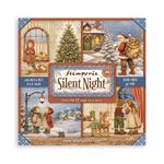 Blocco da 22 carte Scrap Single Face Silent Night 20 x 20