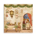 Blocco da 22 carte Scrap Single Face Silent Night