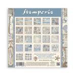 Blocco da 22 carte Scrap Single Face Silent Sea