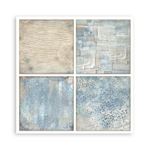 Blocco da 22 carte Scrap Single Face Silent Sea 20 x 20