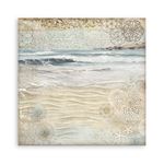Blocco da 22 carte Scrap Single Face Silent Sea 20 x 20