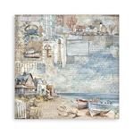 Blocco da 22 carte Scrap Single Face Silent Sea 20 x 20