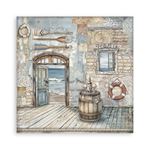 Blocco da 22 carte Scrap Single Face Silent Sea 20 x 20