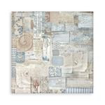Blocco da 22 carte Scrap Single Face Silent Sea 20 x 20
