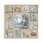Blocco da 22 carte Scrap Single Face Silent Sea