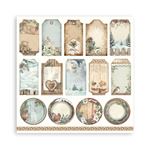 Blocco da 22 carte Scrap Single Face The Owl's House 20 x 20