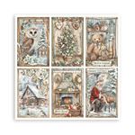 Blocco da 22 carte Scrap Single Face The Owl's House 20 x 20