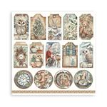 Blocco da 22 carte Scrap Single Face The Owl's House 20 x 20