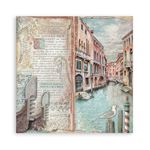 Blocco da 22 carte Scrap Single Face Venice City of Art 20 x 20