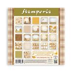 Blocco da 22 carte Scrap Single Face Whispering Woods 20 x 20