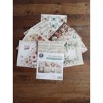 Blocco di Carte Art Journaling & Card Making Backgound Set 5