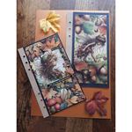 Blocco di Carte Art Journaling & Card Making Set Autunno