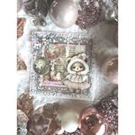 Blocco di Carte Art Journaling & Card Making Set Christmas Pink