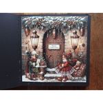 Blocco di Carte Art Journaling & Card Making Set Christmas Red 2