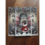 Blocco di Carte Art Journaling & Card Making Set Christmas Red 2