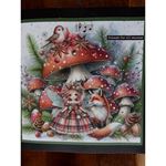 Blocco di Carte Art Journaling & Card Making Set Christmas Red 1