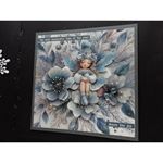 Blocco di Carte Art Journaling & Card Making Set Winter Blue