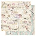 Blocco di Carte Buttons & Keepsakes 20 x 20