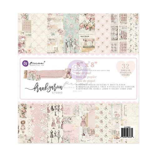 Blocco di Carte Buttons & Keepsakes 20 x 20