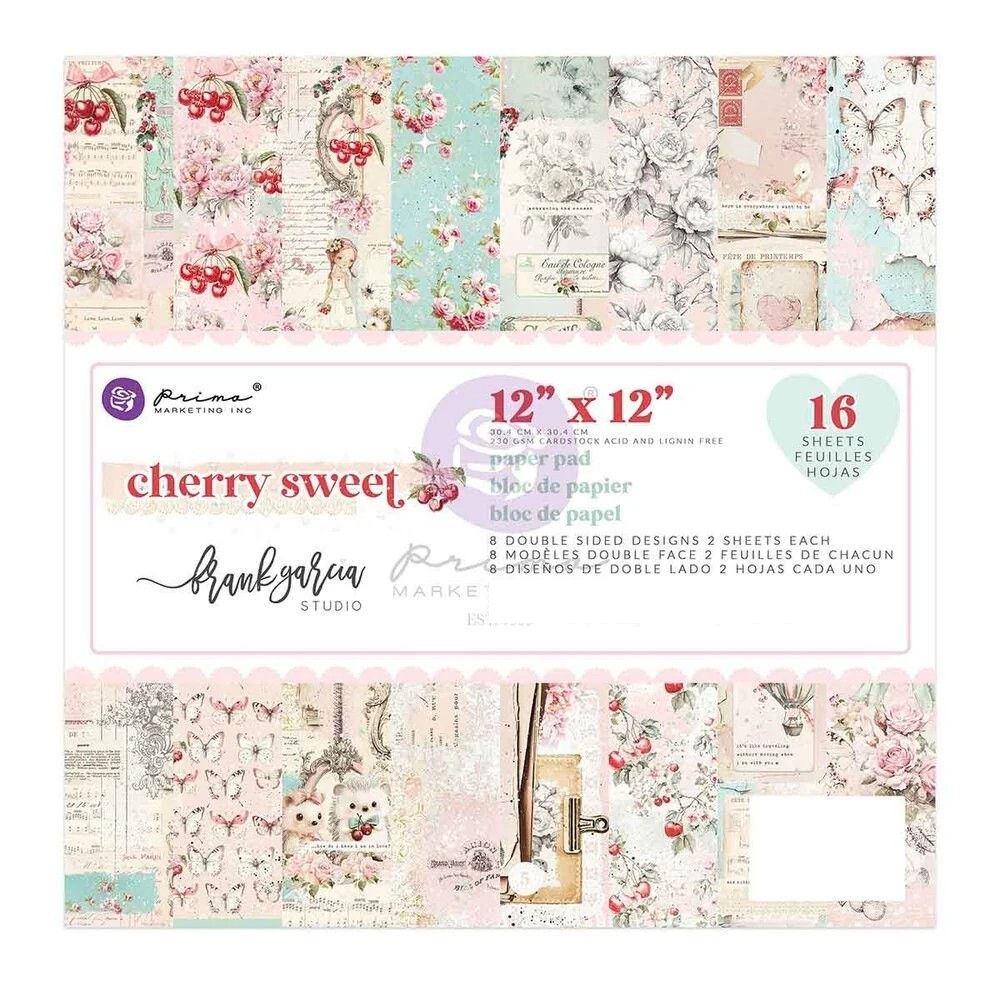 Blocco di Carte Cherry Sweet 30 x 30