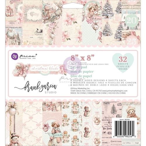 Blocco di Carte Christmas Blush 20 x 20 Prima Marketing
