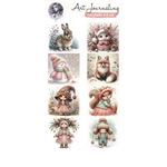 Blocco di Carte Christmas Pink 3D