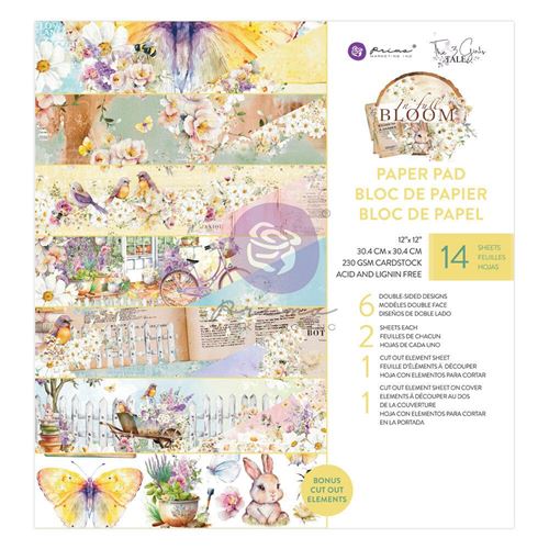 Blocco di Carte In Full Bloom 30 x 30
