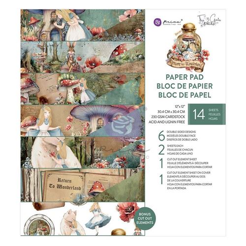 Blocco di Carte Return To Wonderland 30 x 30