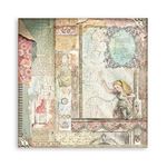 Blocco di Carte Scrap Alice through the looking glass cm 20 x 20