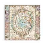 Blocco di Carte Scrap Alice through the looking glass cm 20 x 20