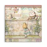 Blocco di Carte Scrap Alice through the looking glass cm 20 x 20