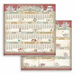 Blocco di Carte Scrap Alice through the looking glass cm 20 x 20