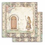 Blocco di Carte Scrap Alice through the looking glass cm 20 x 20