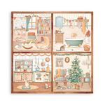 Blocco di Carte Scrap All Around Christmas cm 20 X 20