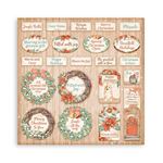 Blocco di Carte Scrap All Around Christmas cm 20 X 20