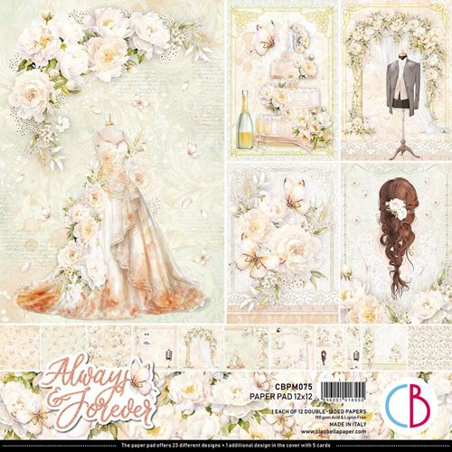 Blocco di Carte Scrap Always & Forever cm 30 x 30