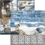 Blocco di Carte Scrap An Artist Journey Patterns Pad cm 30 x 30