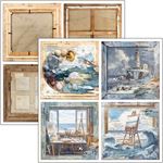 Blocco di Carte Scrap An Artist Journey Patterns Pad cm 30 x 30