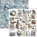 Blocco di Carte Scrap An Artist Journey Patterns Pad cm 30 x 30