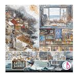 Blocco di Carte Scrap An Artist Journey cm 20 x 20