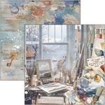 Blocco di Carte Scrap An Artist Journey cm 30 x 30