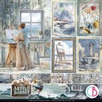 Blocco di Carte Scrap An Artist Journey cm 30 x 30