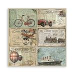 Blocco di Carte Scrap Around the World cm 20 X 20