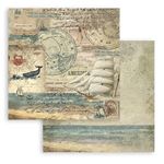 Blocco di Carte Scrap Around the World cm 20 X 20