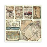 Blocco di Carte Scrap Around the World cm 20 X 20