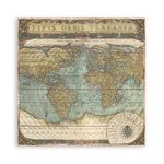 Blocco di Carte Scrap Around the World cm 20 X 20