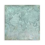 Blocco di Carte Scrap Around the World cm 20 X 20