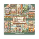 Blocco di Carte Scrap Art of Travelling cm 30 X 30