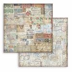Blocco di Carte Scrap Art of Travelling cm 30 X 30
